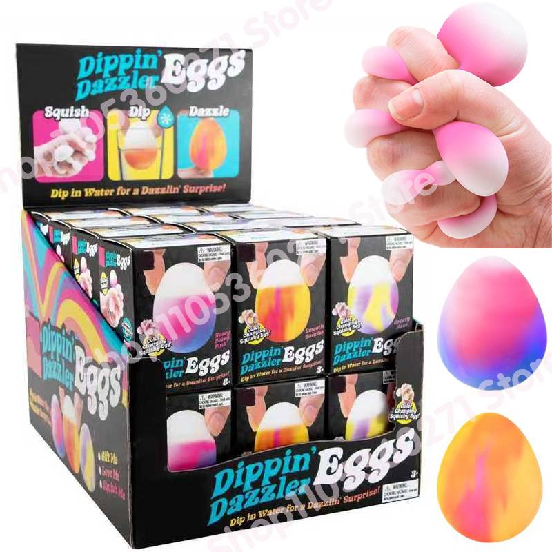 Party Games Easter Egg - เกมล่าไข่ทองคำ Needoh ปี 2026 กล่องสุ่มของเล่นบีบคลายเครียด พร้อมของเล่นบีบสควิชชี่