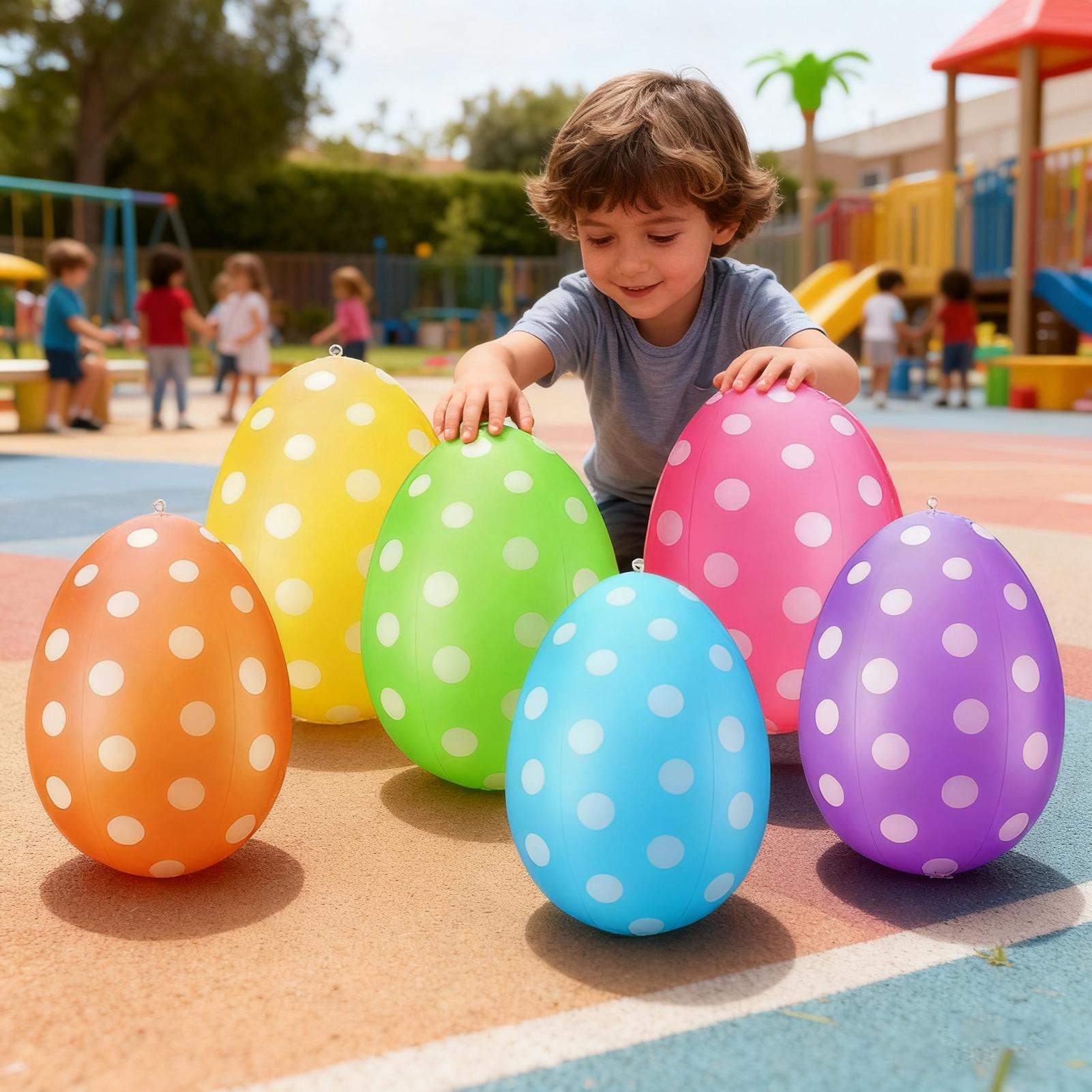 ไข่อีสเตอร์เป่าลม 6 ชิ้น/ชุด ไ - Party Games Easter Egg บทวิจารณ์และราคา