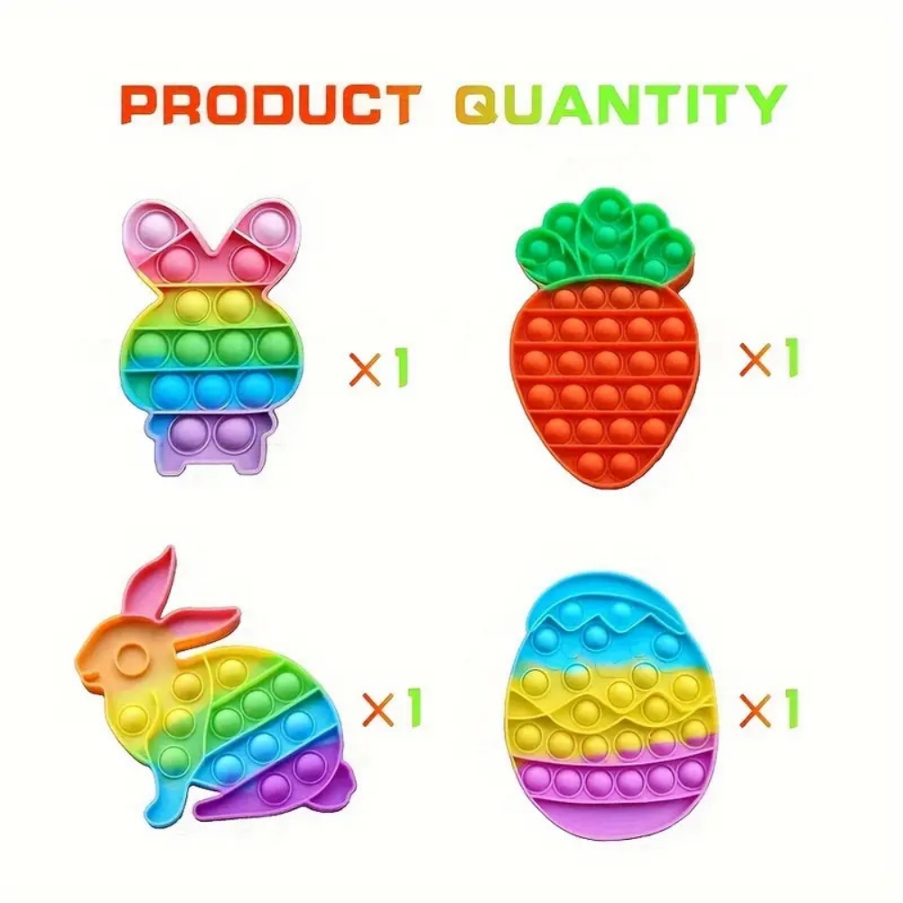 ชุดของเล่นกดฟองสบู่รูปไข่กระต่ - Party Games Easter Egg บทวิจารณ์และราคา