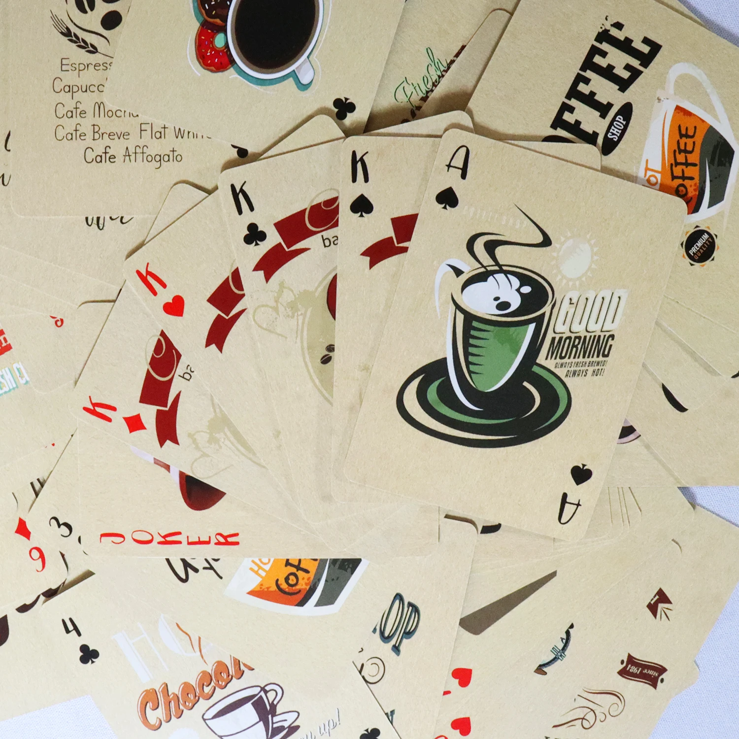 กาแฟกระดาษเล่นไพ่สไตล์วินเทจ 5 - Book Party Games บทวิจารณ์และราคา