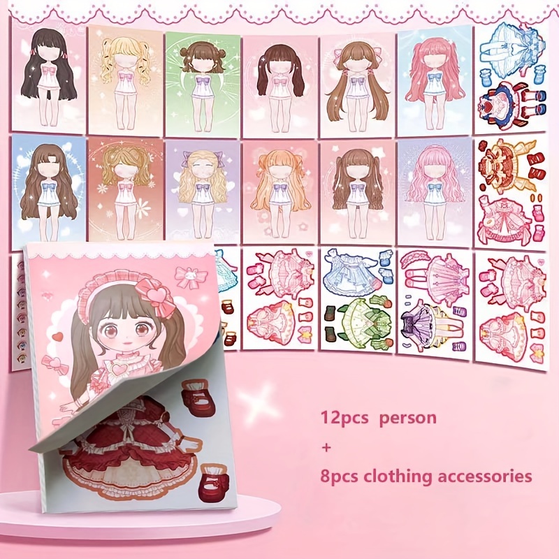 แต่งตัวหนังสือสติกเกอร์สาวหนัง - Book Party Games บทวิจารณ์และราคา